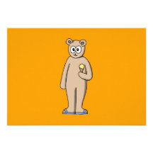 Bear in Summer. Invitation