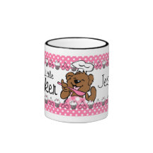 Bear Little Baker Custom Mug