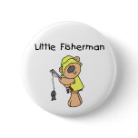 Bear Little Fisherman buttons