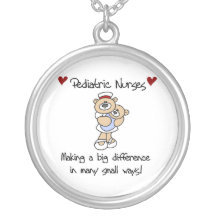 Bear Pediatric Nurses T-shirts and Gifts Pendant