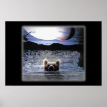 Bear Planet Posters