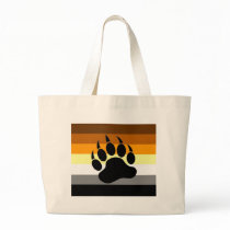 Bear Pride Paw Canvas Bag