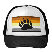 Bear Pride Paw Mesh Hat