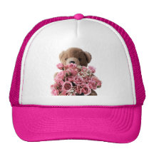 bear roses hat