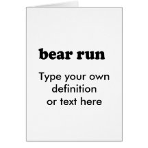 BEAR RUN CARDS