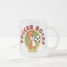 Bear Soccer Rocks T-shirts and Gifts Coffee Mugs
