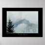 Bear Spirit Mountain Photo Art Poster