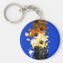 bear tracks keychain