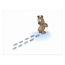 Bear Tracks Post Cards