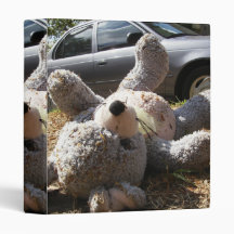 Bear Vinyl Binder