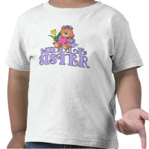 Bear with Heart Middle Sister Shirts