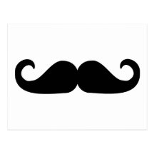 Beard - Moustache Postcards