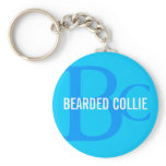 Bearded Collie Breed Monogram Design