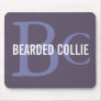 Bearded Collie Breed Monogram Design
