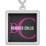 Bearded Collie Breed Monogram Design