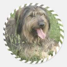 Bearded Collie Dog Stickers