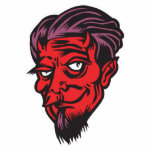 bearded devil photo sculptures