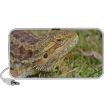Bearded Dragon Head Laptop Speaker