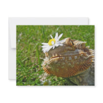 Bearded dragon personalized invite