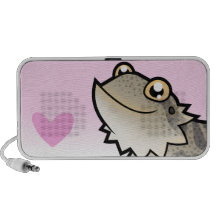 Bearded Dragon / Rankin Dragon Love iPhone Speakers