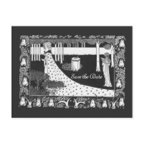Beardsley Save the Date Wedding 2 Sided Postcard