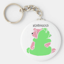 " bearhuggs " key chain