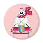 Bearing Gifts Refrigerator Magnet