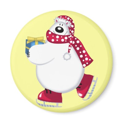 Bearing Gifts Fridge Magnets by studio524