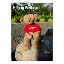 BearNPlush, Happy Birthday! Greeting Card