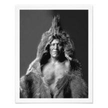Bear's Belly - An Arikara Medicine Man Photographic Print