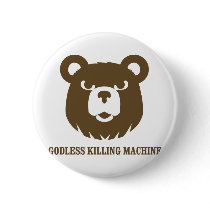 bears godless killing machines humour funny tshirt
