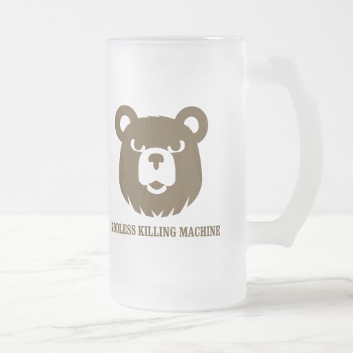 bears godless killing machines humour funny tshirt mug