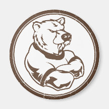 Bears Mascot Magnets