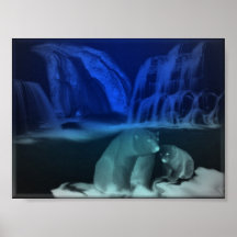bears on ice print