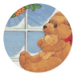 Beary Christmas stickers