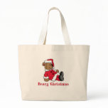 Beary Christmas Tote bags