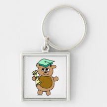 Beary Cute Graduation Key Chain