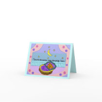 Beary Sweet Dreams Baby Announcement Notecards