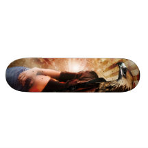 beast skate board deck