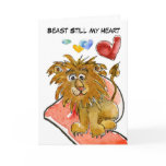 Beast Still My Heart Lion Hearts Card