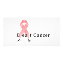 Beat Cancer Photo Greeting Card