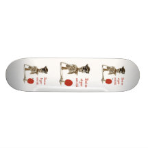Beat Me Pirate Ping Pong Skate Boards