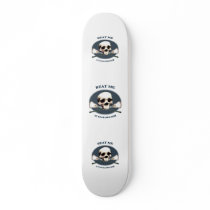 Beat Me Skull Lacrosse Skateboard