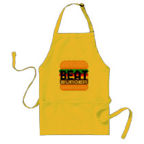Beatburger 'Fryin' up Fresh Beats' Pixel Art Apron