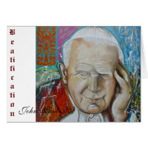 Beatification, John Paul II Card