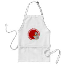 Beatings will continue until morale improves apron