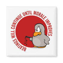 Beatings will continue until morale improves