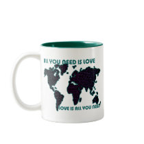 Beatles World All You Need Is Love Coffee Mug