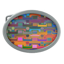 Beatnik Oval Belt Buckles