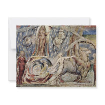 Beatrice Speaks Of Her Car To Dante By Blake Custom Invite